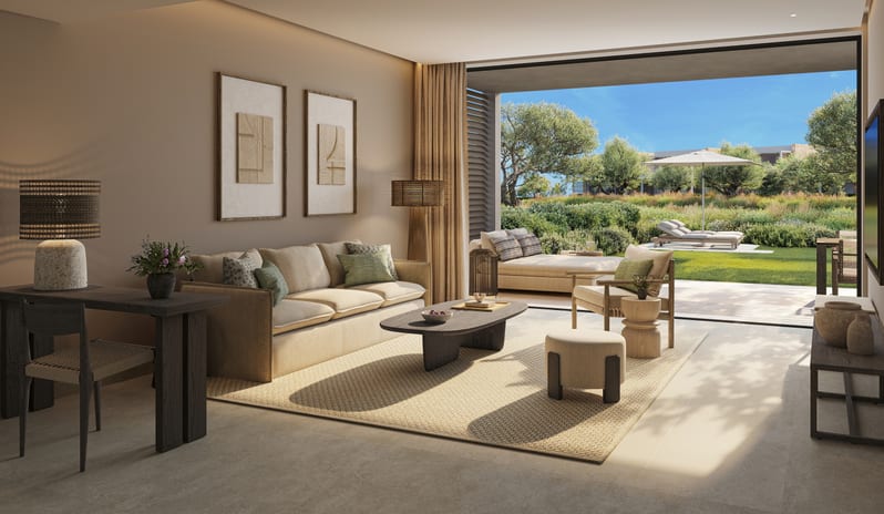 Deluxe One Bedroom Suite Private Garden